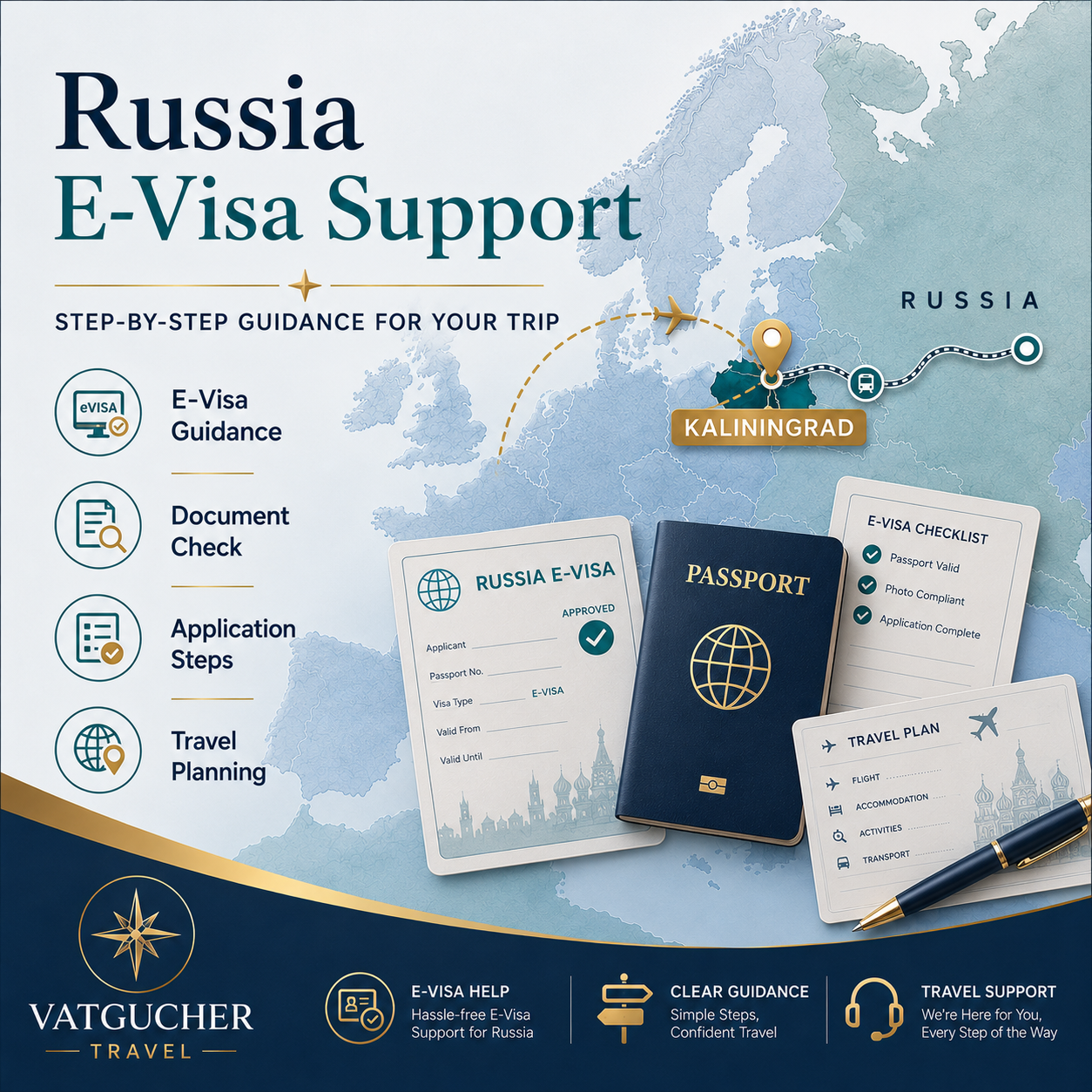 Russia E-Visa Support